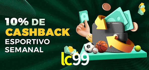 10% de bônus de cashback na lc99
